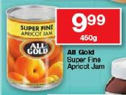 All Gold Super Fine Apricot Jam-450gm