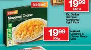 Iceland Macaroni & Cheese Ready Meal-500gm