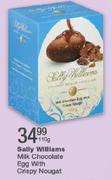 Sally Williams Milk Chocolate Egg With Crispy Nougat-110g