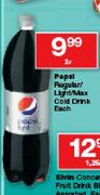 Pepsi Regular/Light/Max Cold Drink-2Ltr Each