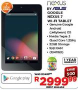 Nexus Asus Google WiFi Tablet