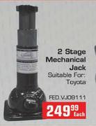 2 Stage Mechanical Jack-Each