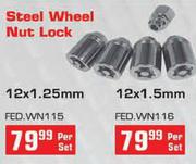 Steel Wheel Nut Lock-Per Set