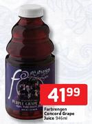 Farbrengen Concord Grape Juice-946ml