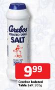 Cerebos Lodated Table Salt-500g