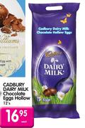 Cadbury Dairy Milk Chocolate Eggs Hollow-12's Each