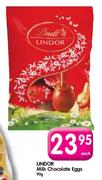 Lindor Milk Chocolate Eggs-90gm Each