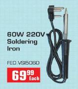 60W 220V Soldering Iron Each