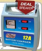 Auto Kraft Battery Charges 6V-12V 8 Amp Each