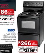 KIC 4 Plate Stove