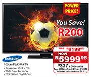 Samsung Plasma TV-109cm