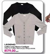 Legend Ladies Long Sleeve Cardigon