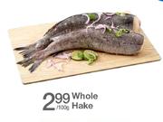 Whole Hake-100g