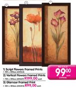 Glamour Framed Print Each