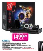 DStv Multichoice HD PVR Decoder plus DSTV Drifta Bundle-Per Bundle