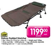Camp Master Deluxe Padded Stretcher-Each