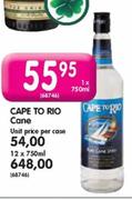 Cape To Rio Cane-Unit Price Per Case 
