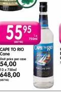 Cape To Rio Cane-12 x 750ml