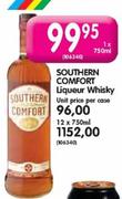 Southern Comfort Liqueur Whisky-12 x 750ml