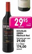 Douglas Green Ribshack Red-6 x 750ml