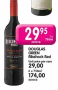 Douglas Green Ribshack Red-1 x 750ml