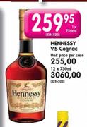 Hennessy V.S Cognac-Unit Price Per Case