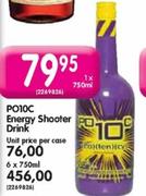 PO10c Energy Shooter Drink-1 x 750ml