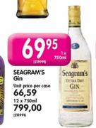 Seagram's Gin-12 x 750ml