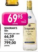 Seagram's Gin-Unit Price Per Case 