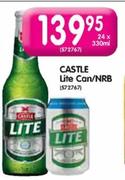 Castle Lite Can/NRB-24 x 330ml