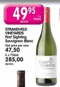 Strandveld Vineyards First Sighting Sauvignon Blanc-1 x 750ml