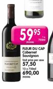 Fleur DU Cap Cabernet Sauvignon-1 x 750ml