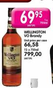 Wellington Vo Brandy-1 x 750ml