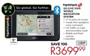 Tomtom Go Live 1005 World Navigation System
