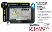 Tomtom Go Live 1005 World Navigation System
