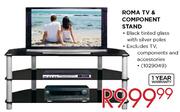 Roma TV & Component Stand