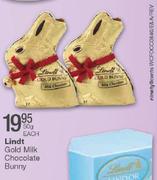 Lindt Gold Milk Chocolate Bunny-50g-Each