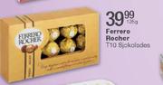 Ferrero Rocher T10 Sjckolades-125g
