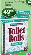 Housebrand Enkellaag Toiletrolle-20 Per Pack.