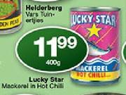 Lucky Star Mackerel In Hot Chilli-400g