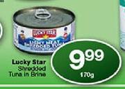Lucky Star Shredded Tuna In Brine-170g
