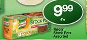 Knorr Stock Pots Assorted-4 Per Pack