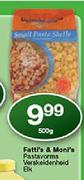 Fatti's & Moni's Pastavorms Verskeidenheid-500g Elk