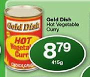 Gold Dish Hot Vegetable Curry-415g