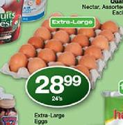 Extra-Large Eggs-24 Per Pack