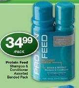 Protein Feed Shampoo & Conditioner Assorted Banded Pack-Per Pack