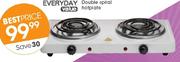 Everyday Value Double Spiral Hotplate