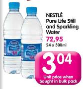 Nestle Pure Life Still & Sparkling Water-24x500ml