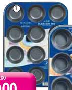 Primaries 12 Cup Muffin Pan-Each