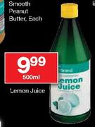 House Brand Lemon Juice-500ml